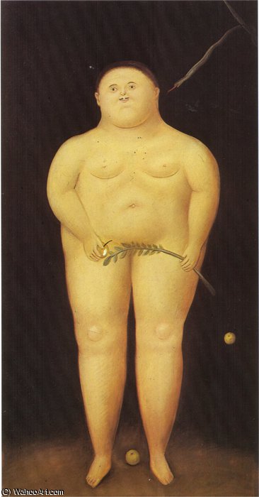 Adam Et Eve (adam) — Fernando Botero