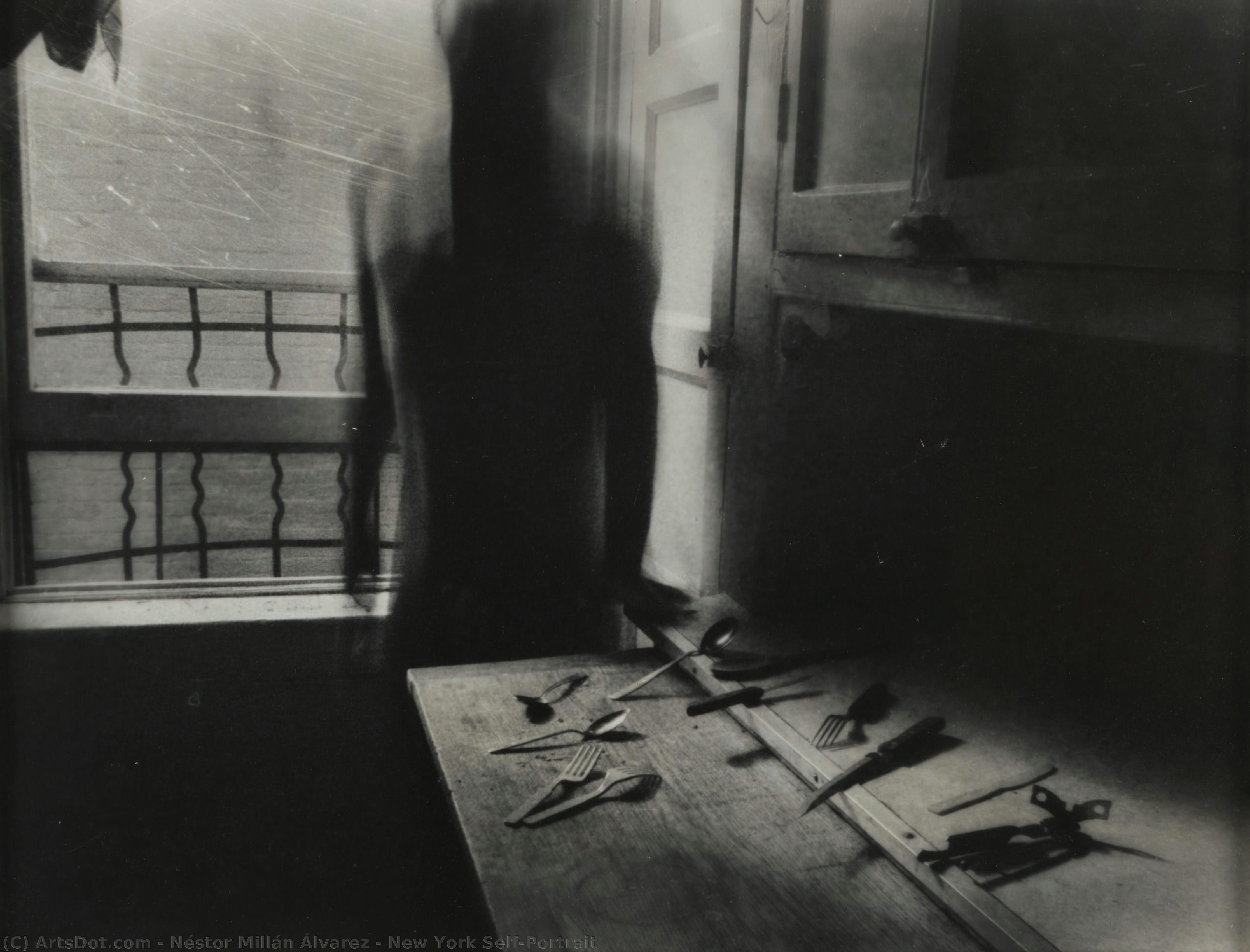 New York Self-portrait — Néstor Millán Álvarez