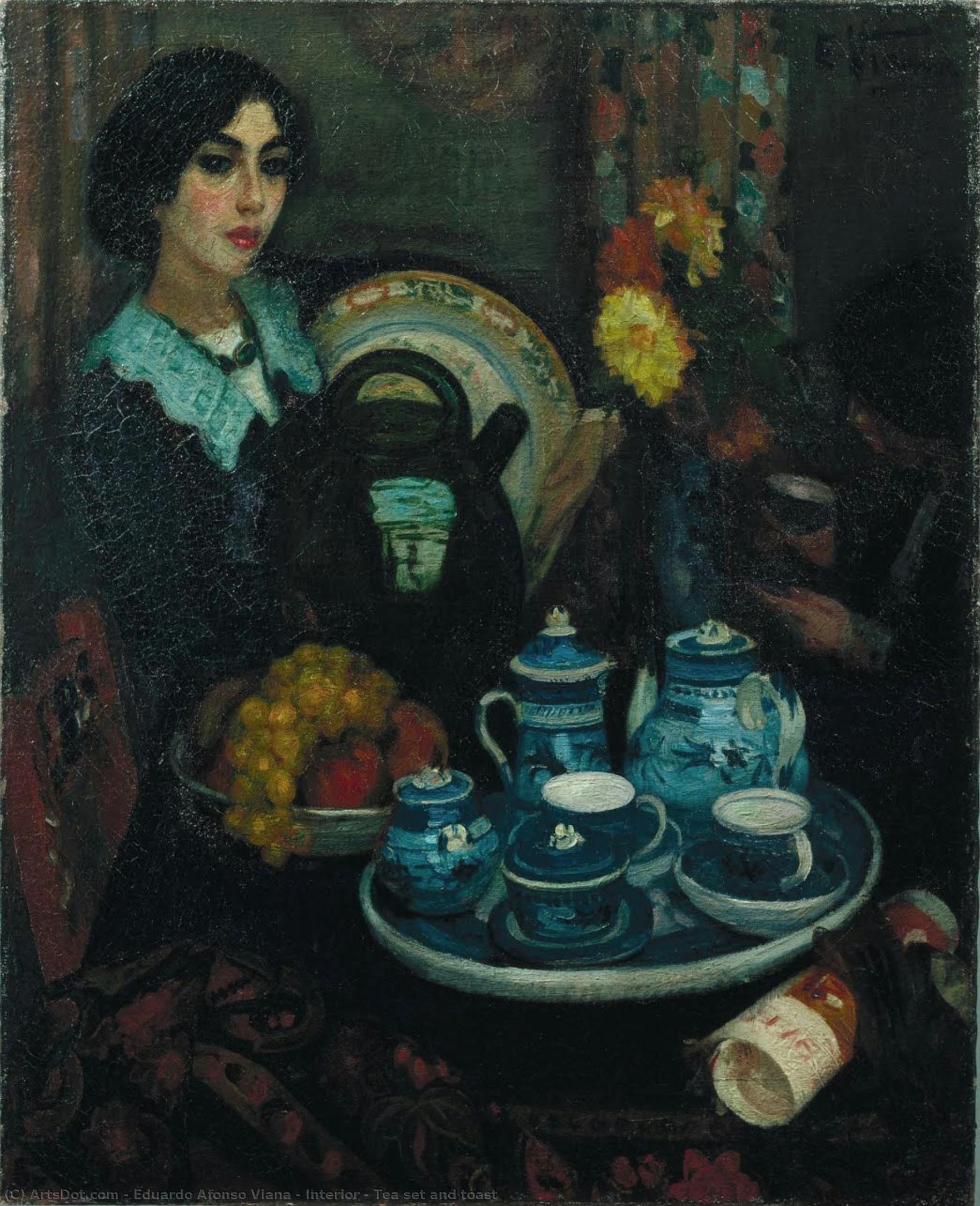 Interior - Tea Set And Toast — Eduardo Afonso Viana