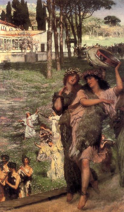 On The Road To The Temple Of Ceres — Lourens Alma Tadema