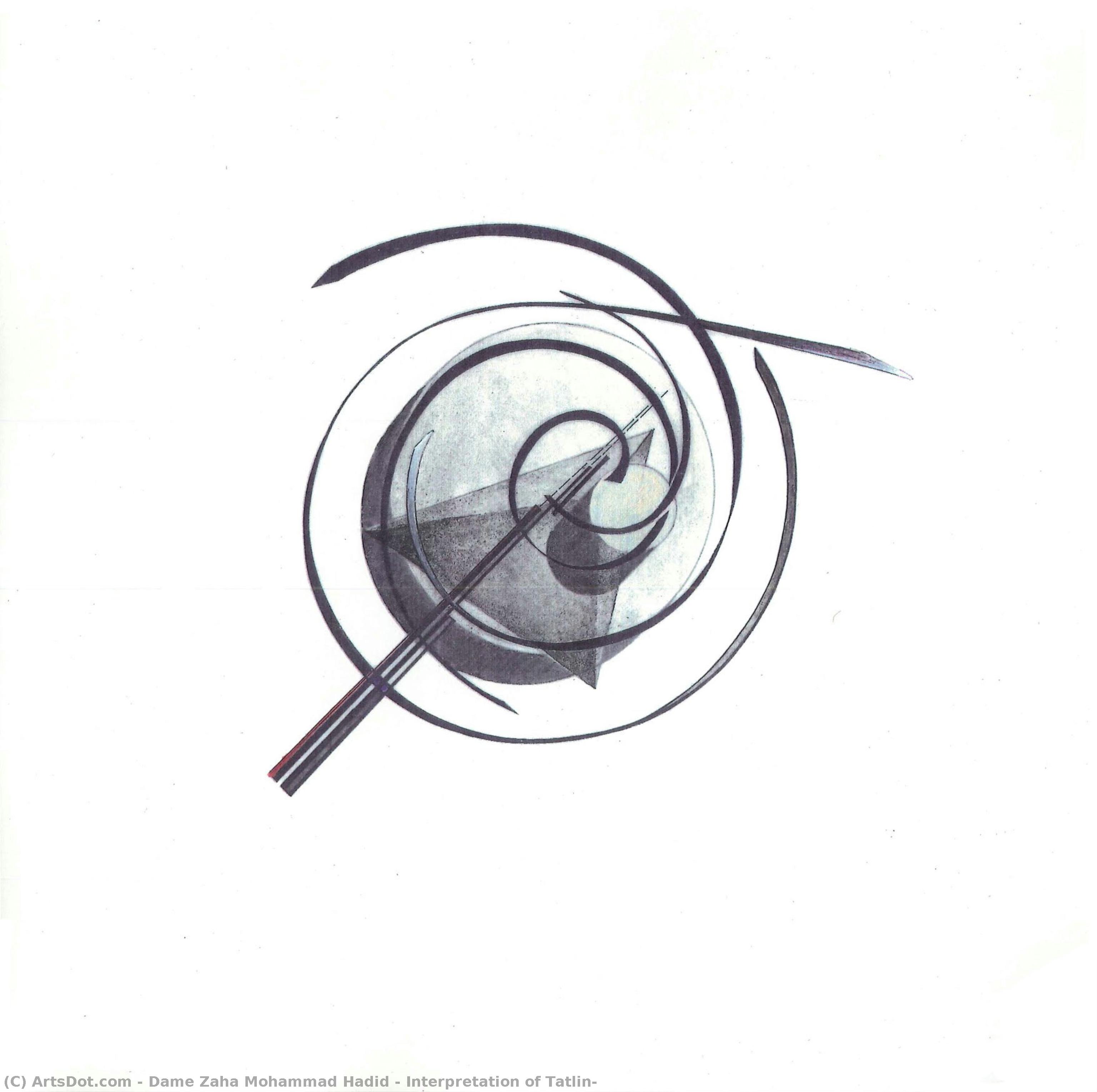 Interpretation Of Tatlin — Dame Zaha Mohammad Hadid