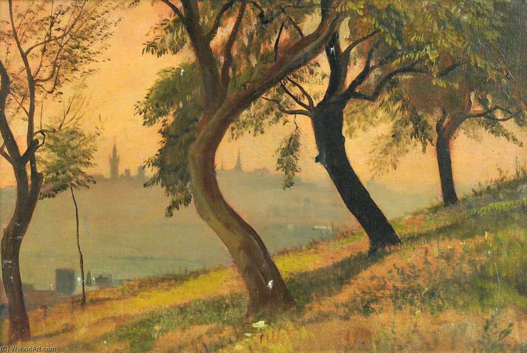 Friedberg In Hessen From The Johannisberg Nauheim — George James Howard