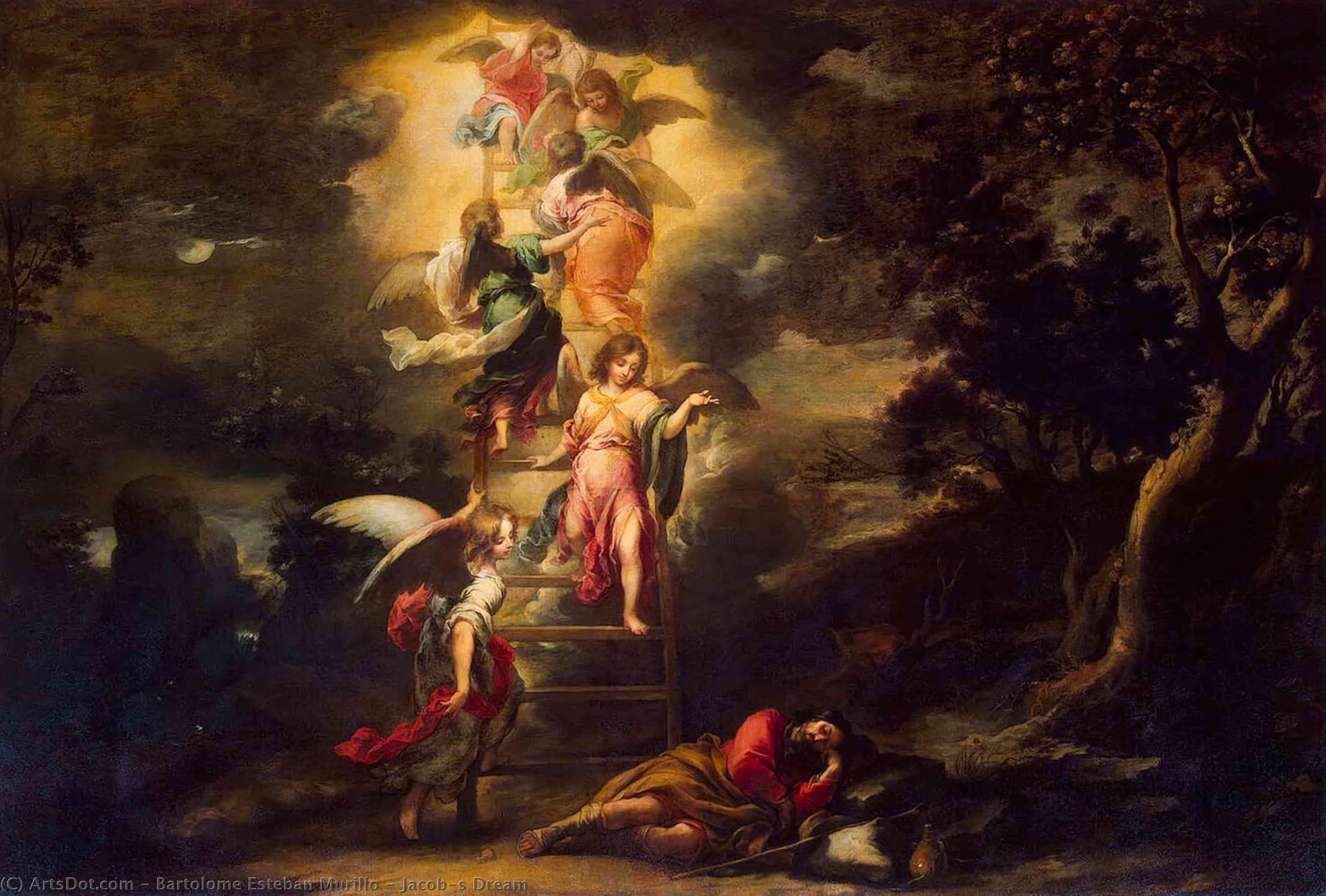 Jacob's Dream — Бартоломе Эстебан Мурильо