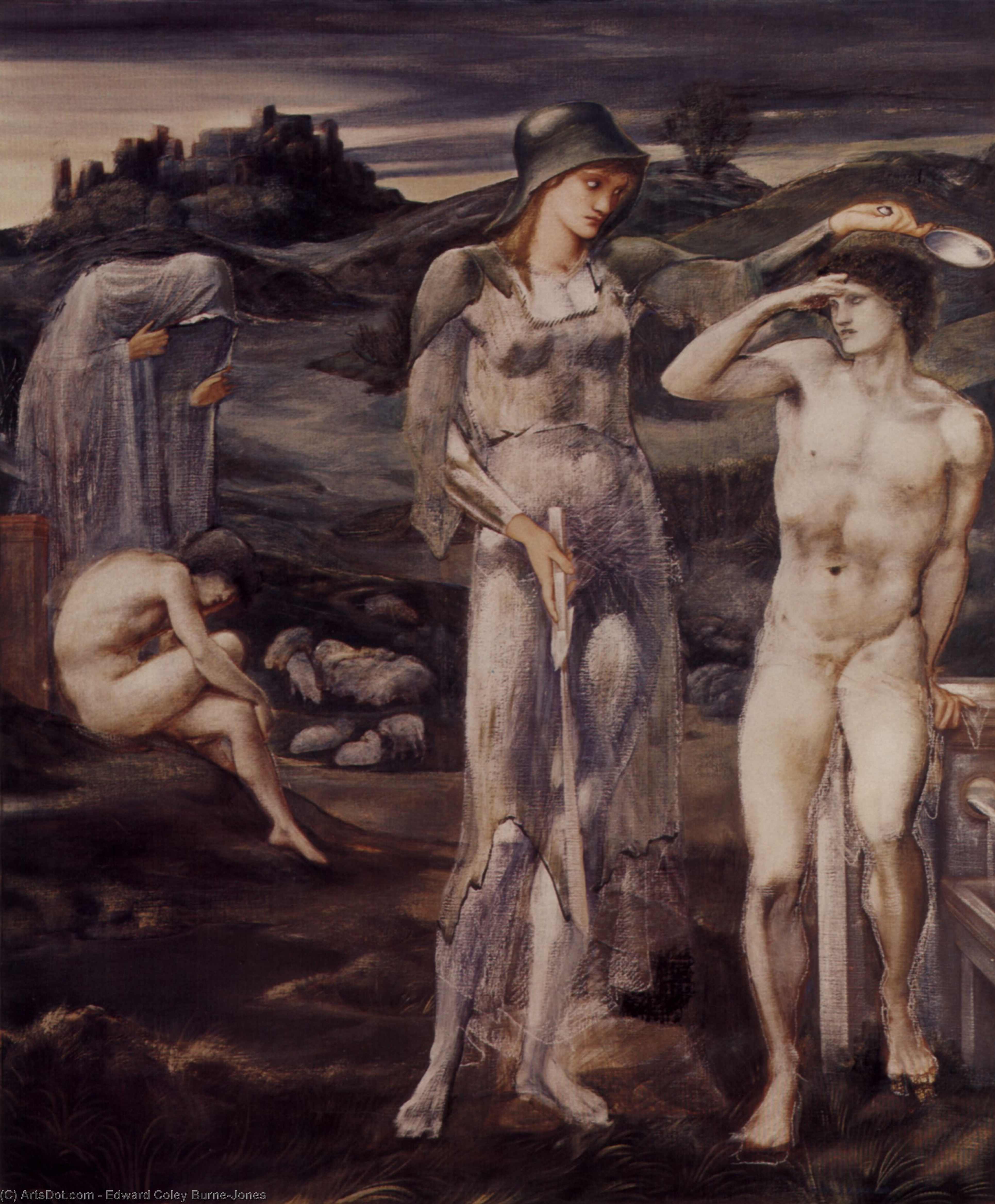 The Calling Of Perseus — Edward Kolij Barn-džons