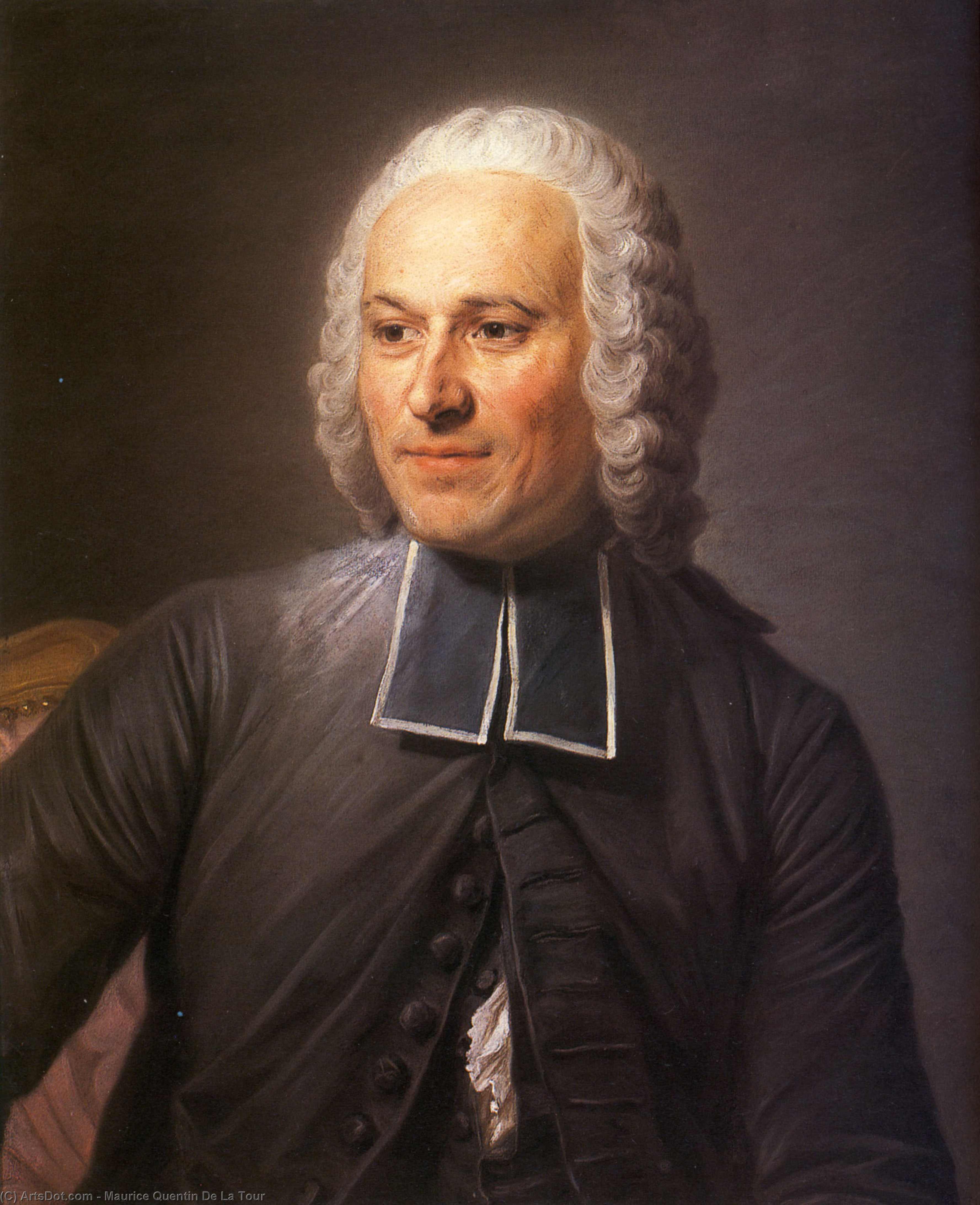 Abbot Jean Antoine Nollet — Maurice Quentin De La Tour