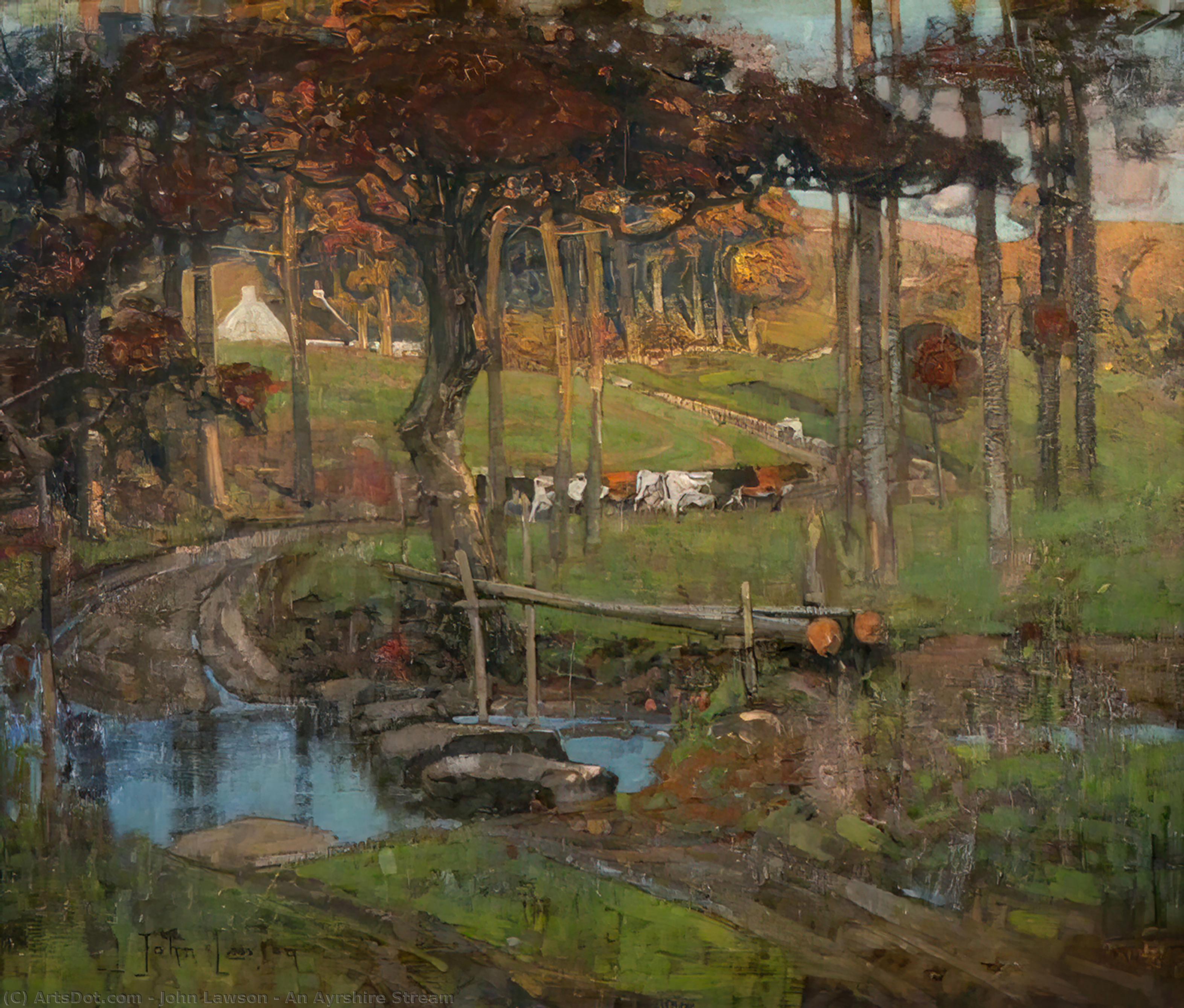An Ayrshire Stream — John Lawson