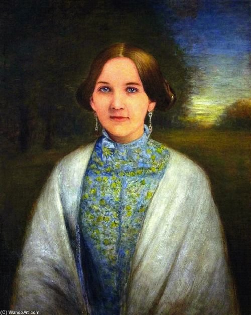 Lady In A Shawl — George Van Millett