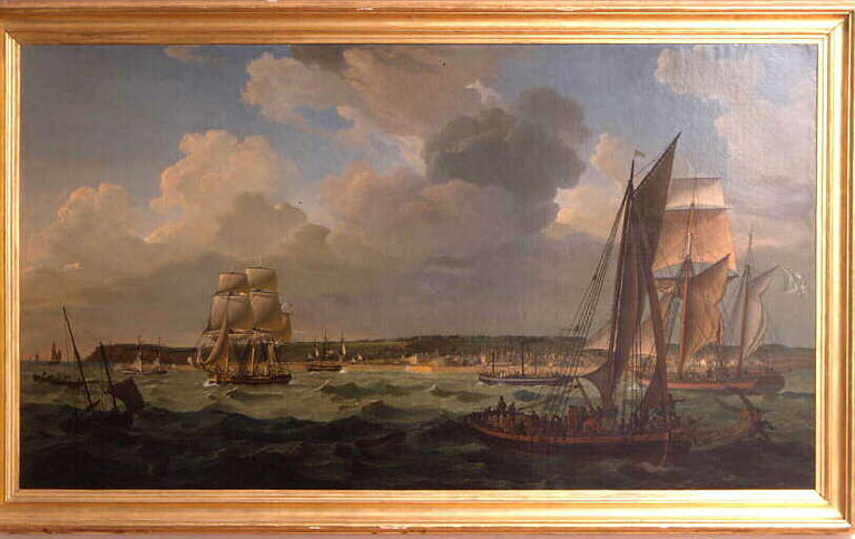 Le Havre Vu De La Mer — Louis Philippe Crepin