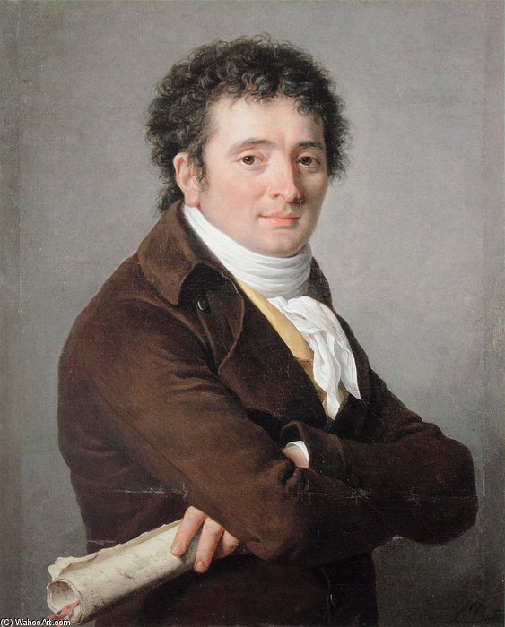 Portrait Of The Comedian Tournelle — Adélaide Labille Guiard