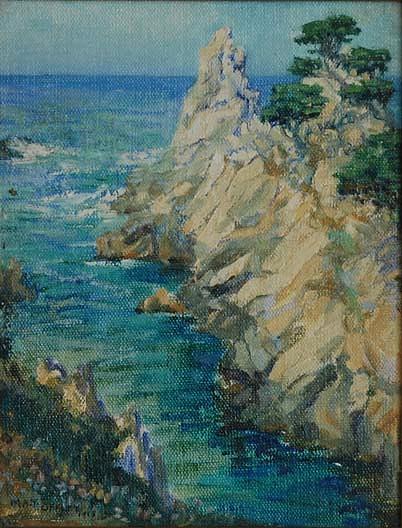 Point Lobos, (painting) — Mary Agnes Yerkes
