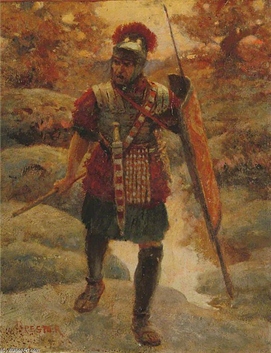 A Centurian On The March — Amédée Forestier