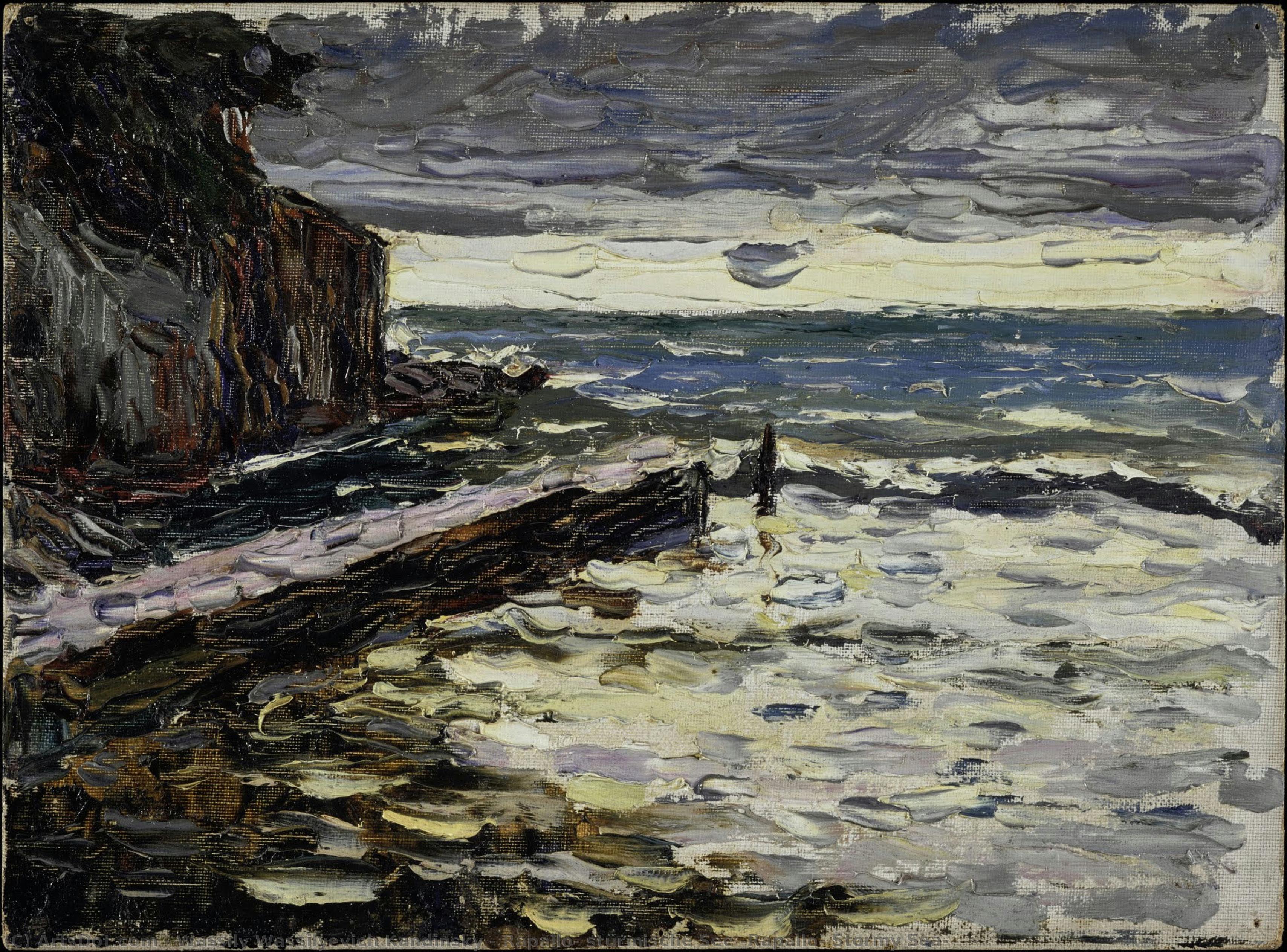 Rapallo, Stürmische See (rapallo, Stormy Sea) — Wassily Wassilyevich Kandinsky