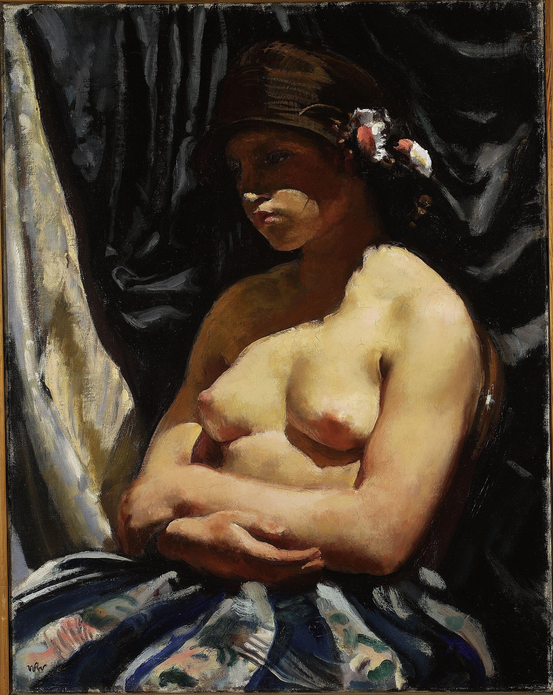 Female Semi-nude – Dancer — Wojciech Weiss