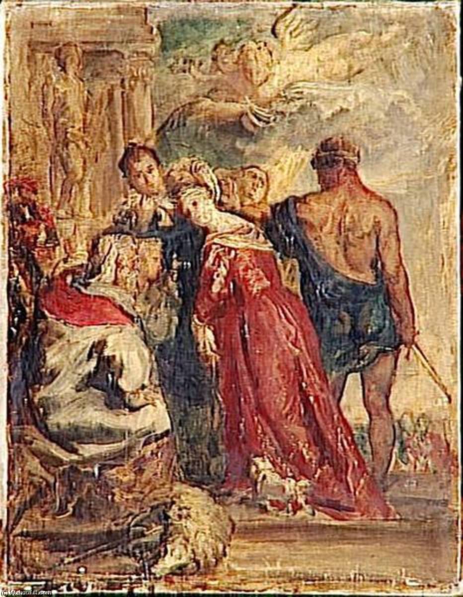 Martyre De Sainte Catherine — Louis-gustave Ricard