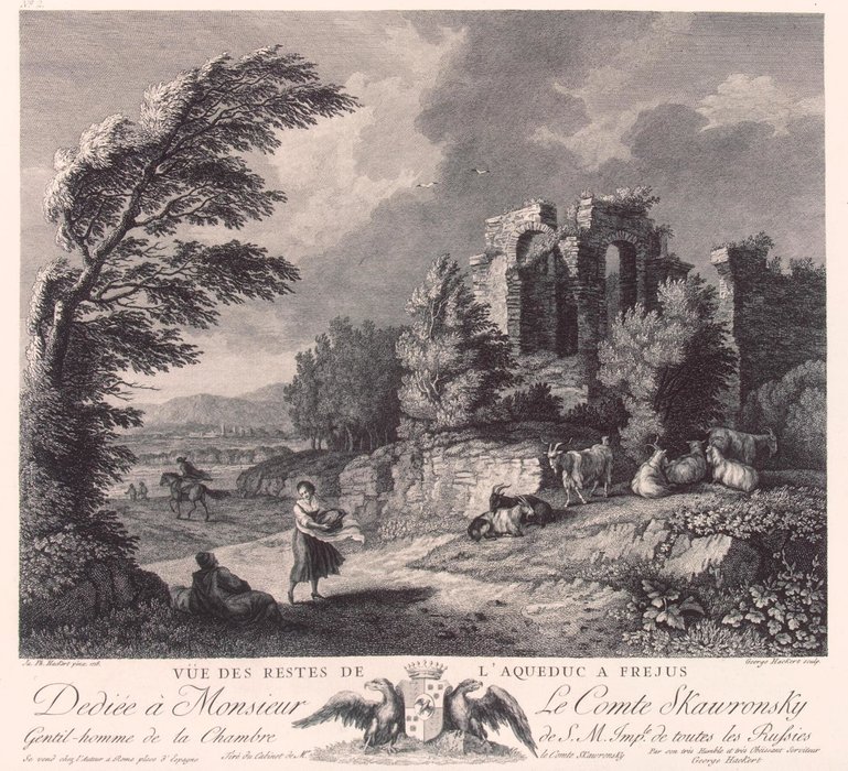 Ruins Of An Aqueduct — Georg Abraham Hackert