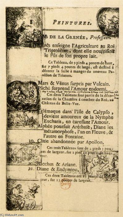 Catalogue Of The Salon Of 1769 — Gabriel Jacques De Saint Aubin
