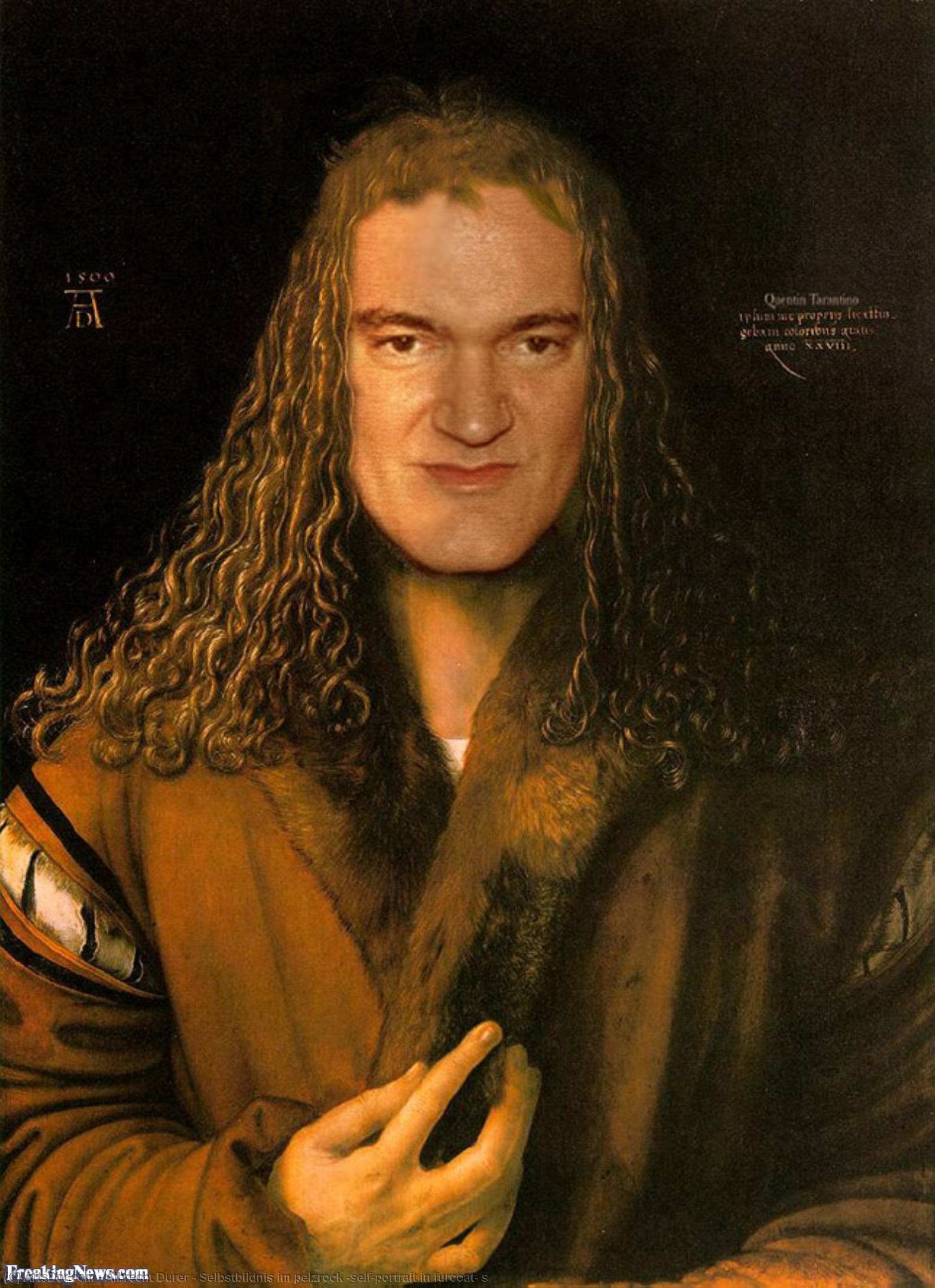 Autorretrato Con Abrigo De Piel — Albrecht Dürer