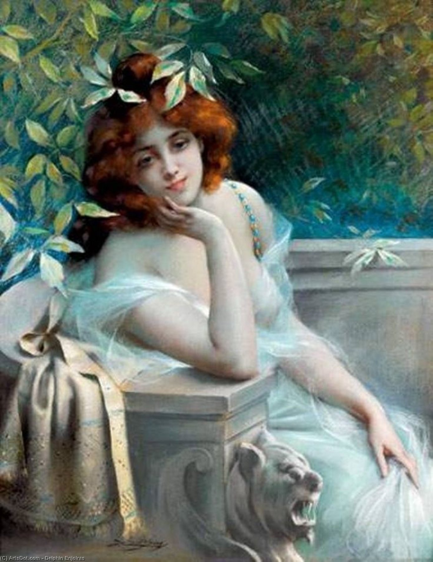 Portrait De Jeune Femme — Delphin Enjolras