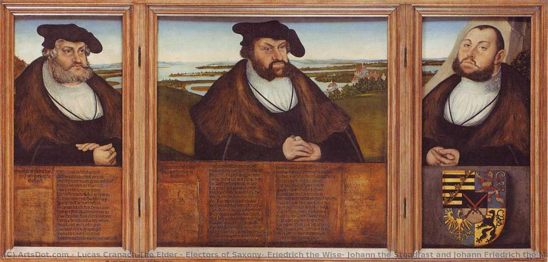 Electors Of Saxony: Friedrich The Wise, Johann The Steadfast And Johann Friedrich The Magnanimous — Лукас Кранхен Старшиј