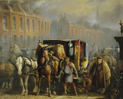 A London Cab — Charles Cooper Henderson