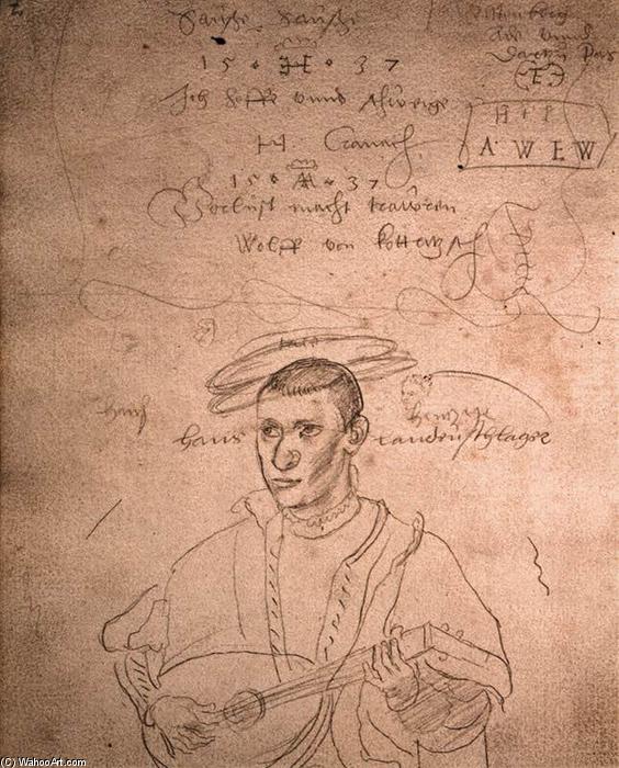 Travel Sketchbook (folio 7r) — Hans Cranach