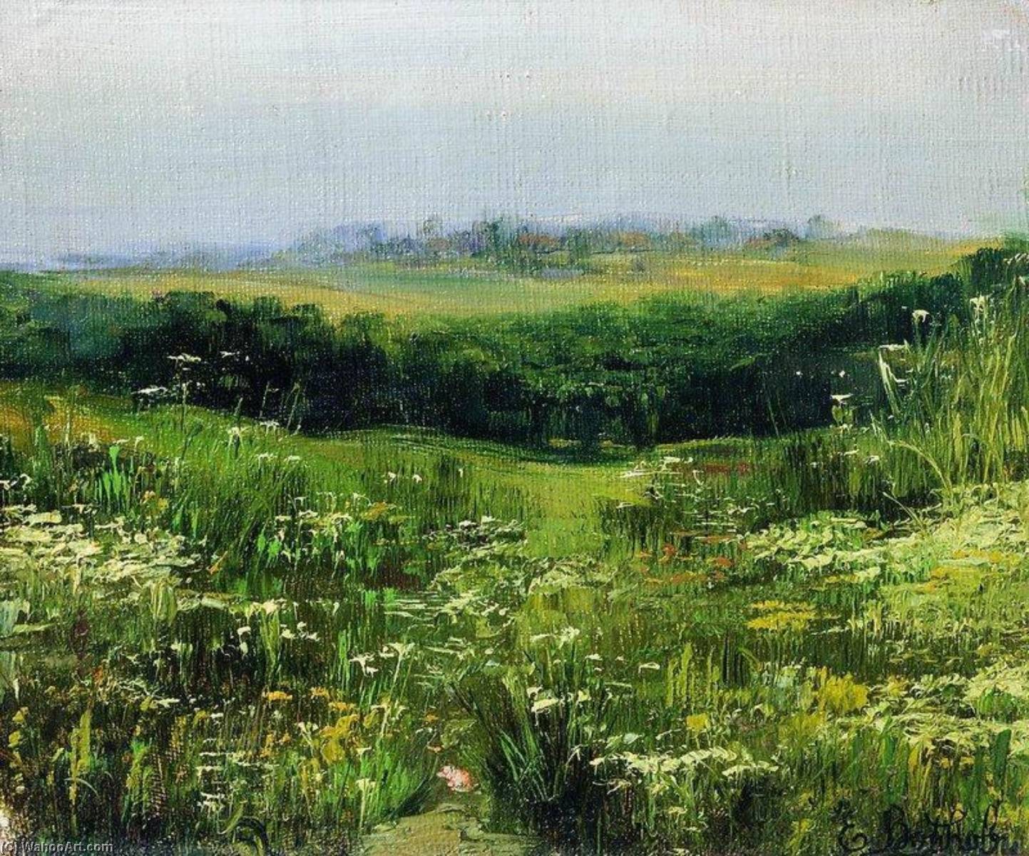 Flowering Meadow — Efim Efimovich Volkov