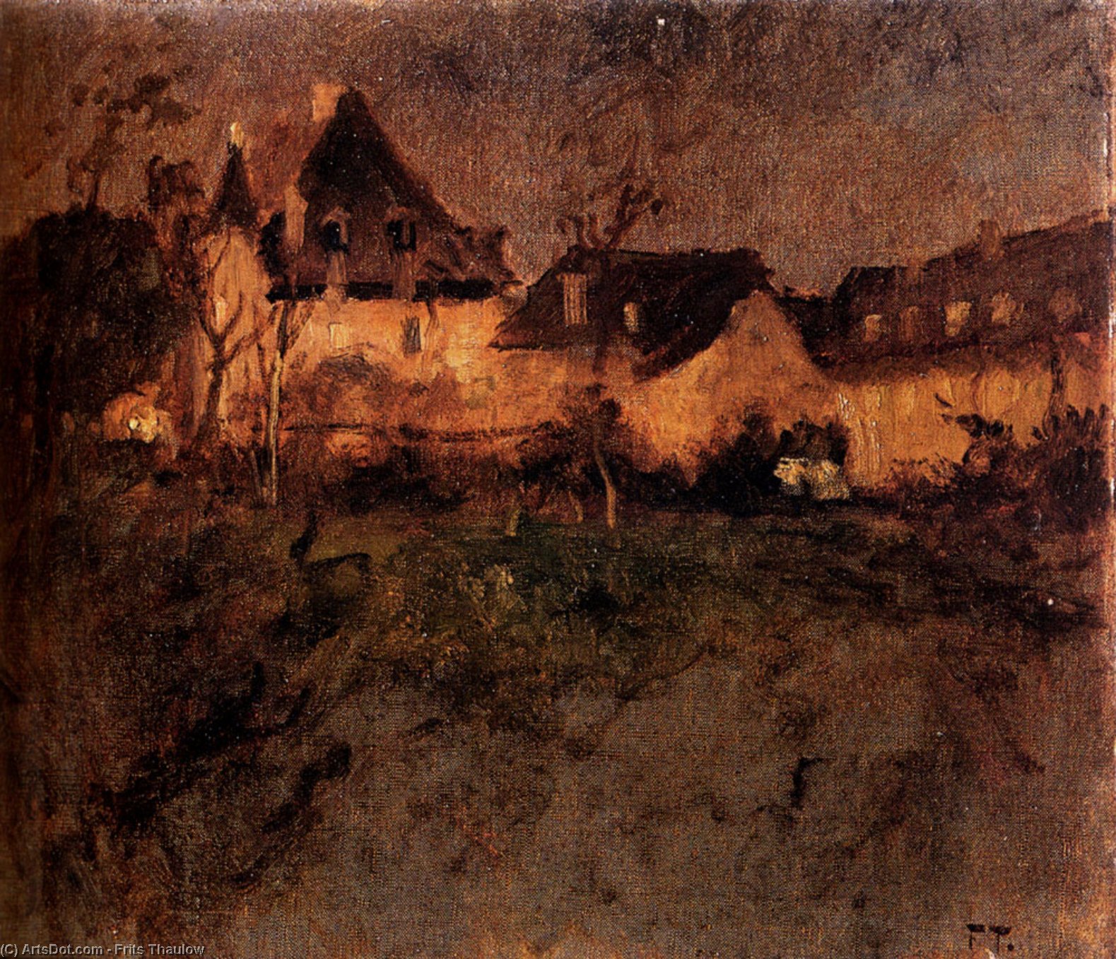 Fra Beaulieu — Frits Thaulow