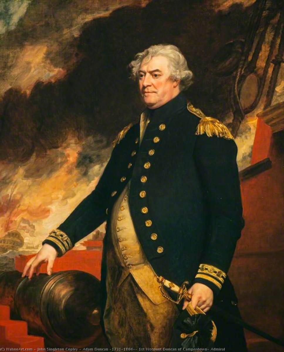 Adam Duncan (1731–1804), 1st Viscount Duncan Of Camperdown, Admiral — John Singleton Copley