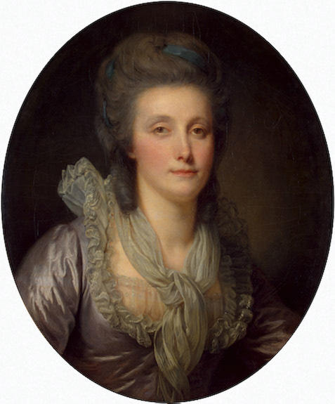 Portrait Of Countess Ekaterina Shuvalova — Jean-baptiste Greuze