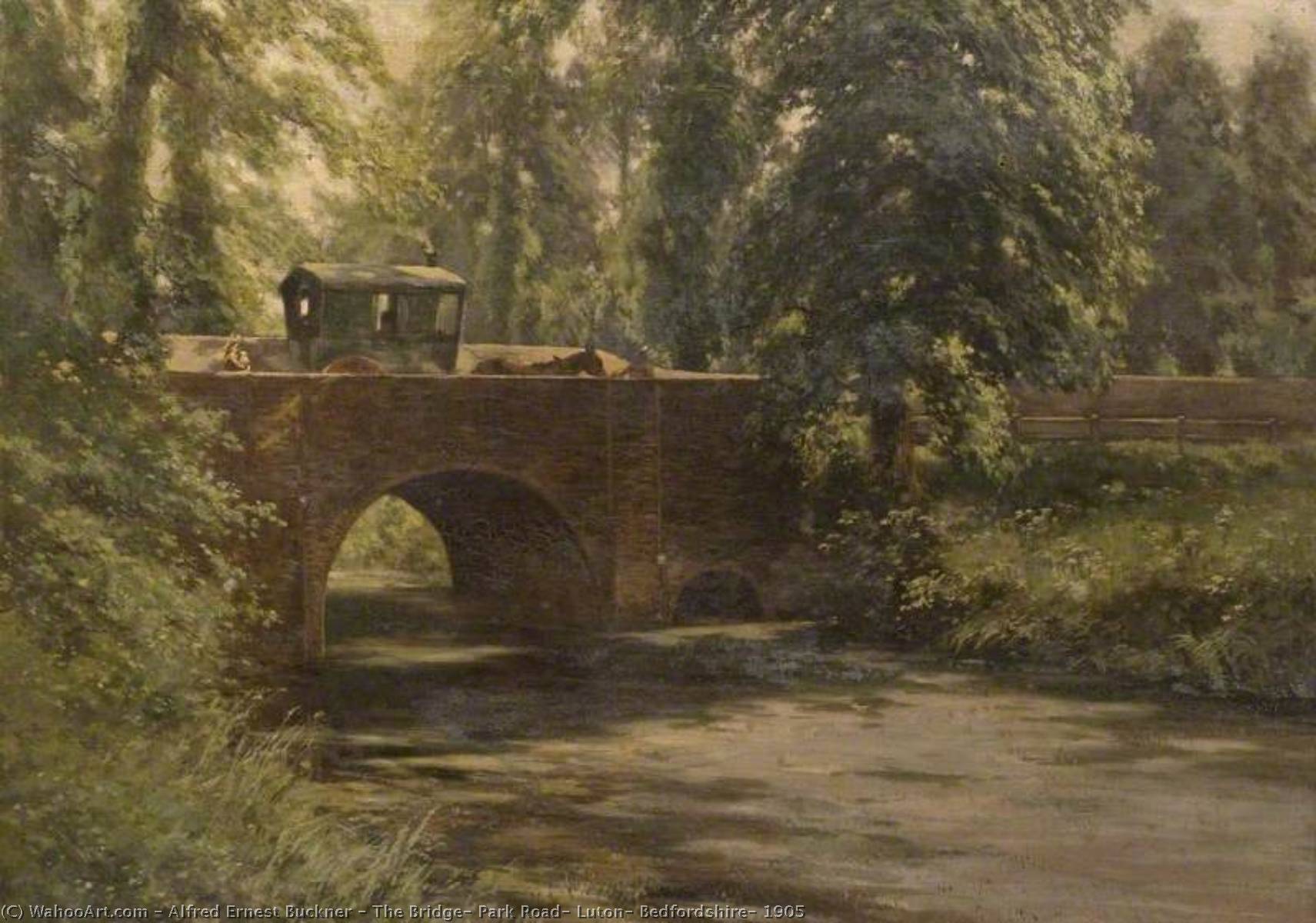 The Bridge, Park Road, Luton, Bedfordshire, 1905 — Alfred Ernest Buckner