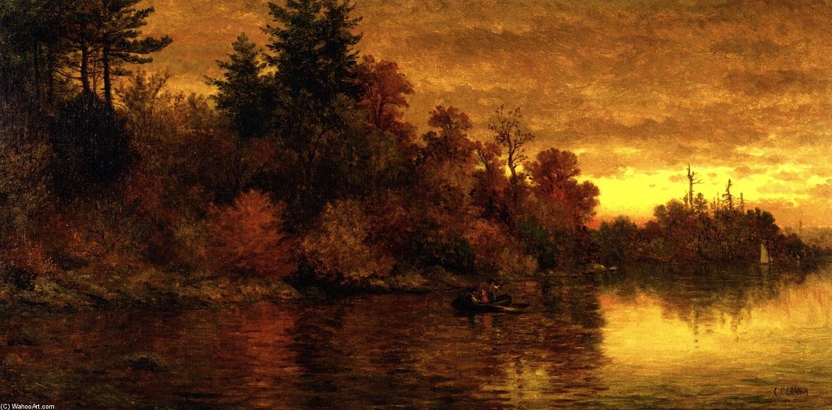 Sunset Landscape — Christopher Pearse Cranch