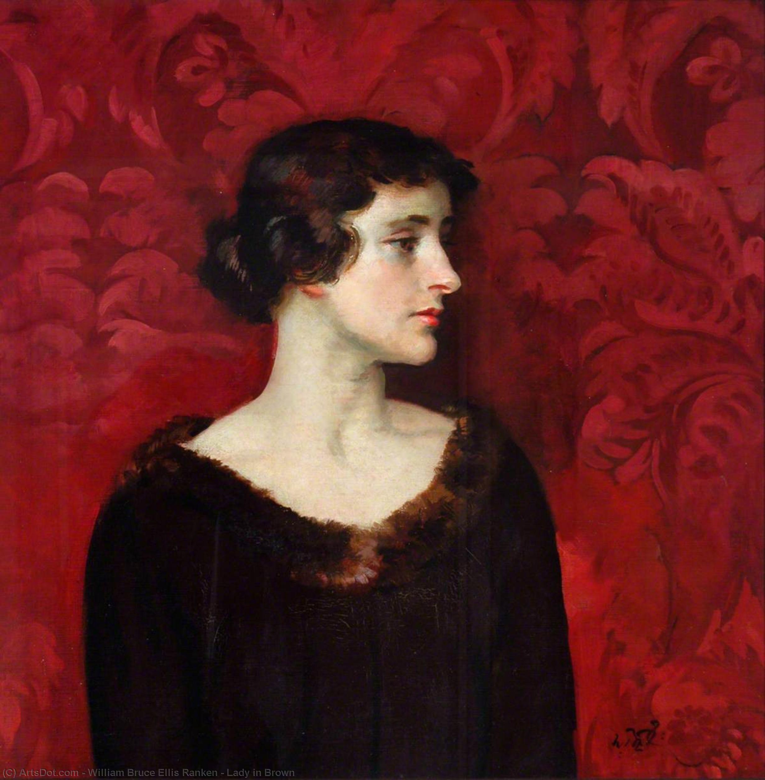 Lady In Brown — William Bruce Ellis Ranken