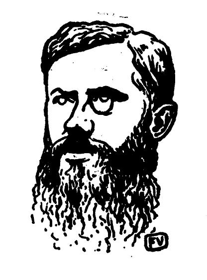 Portrait Of French Writer Édouard Dujardin — Félix Vallotton