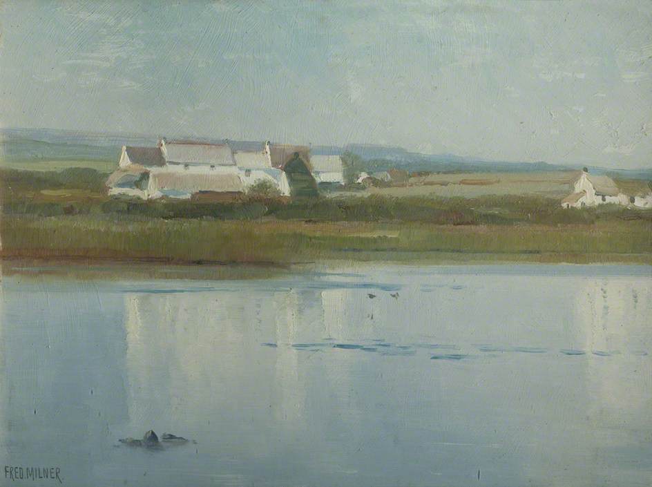 At Marazion (riverside Farm) — Frederick Milner