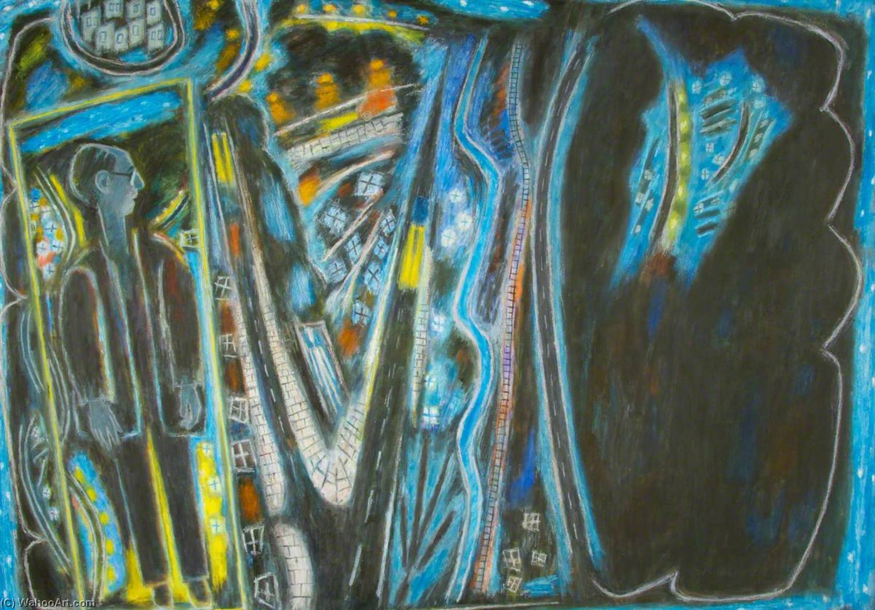 A Painting About Myself In A Landscape — Ernest Zobole