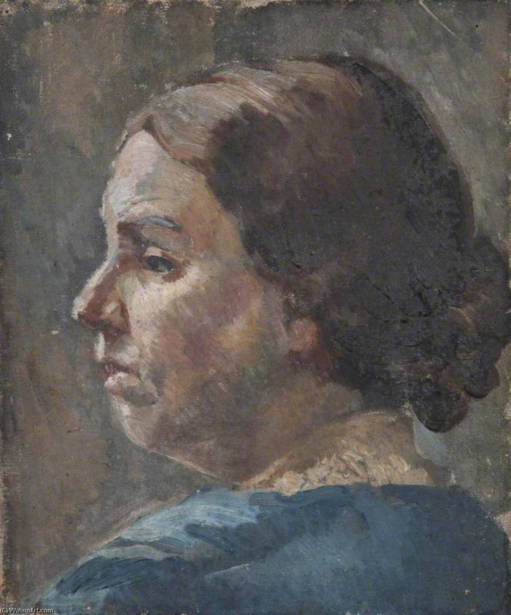 Head Study Of An Unknown Woman — Alan Francis Clutton Brock