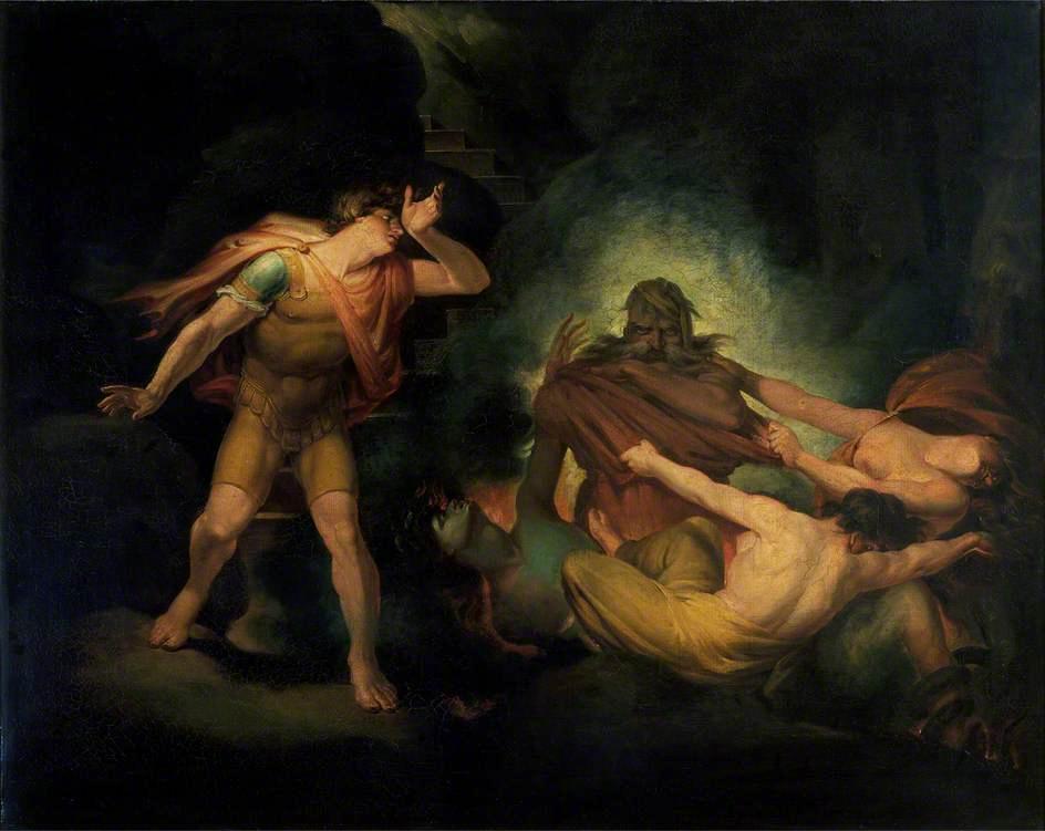 The Fire King — Johann Heinrich Füssli