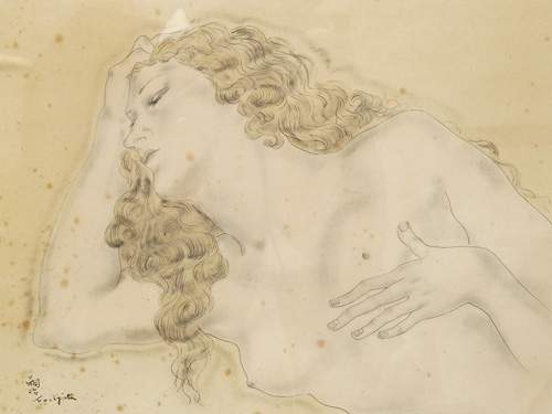 Femme Lascive — Léonard Tsuguharu Foujita