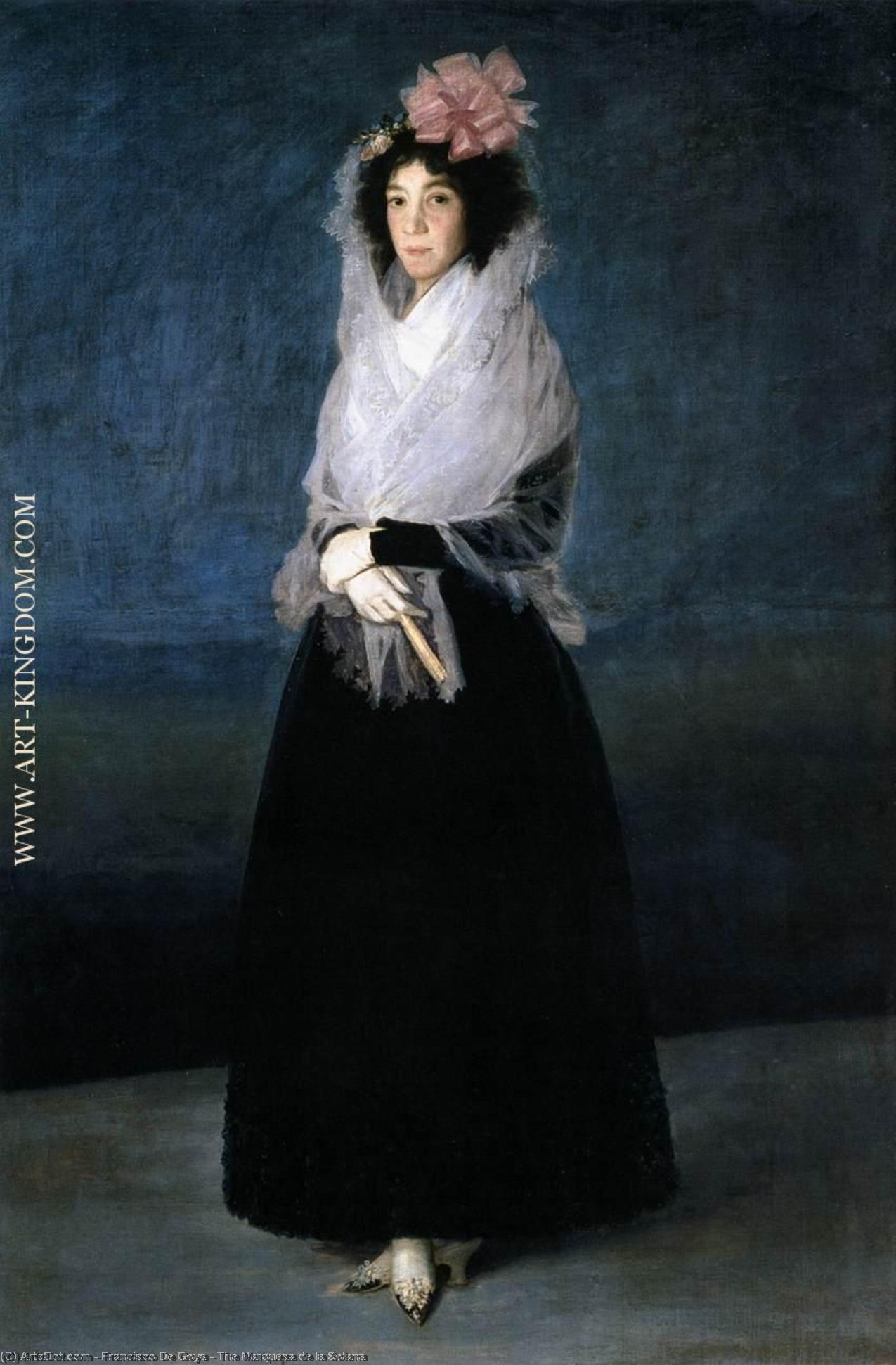 The Marquesa De La Solana — Francisco José De Goya Y Lucientes