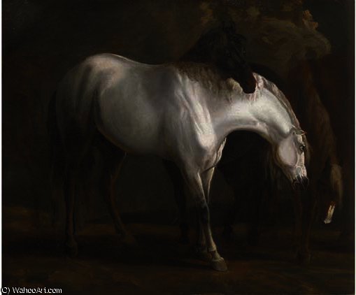 Mares In A Landscape — Соури Гилпин