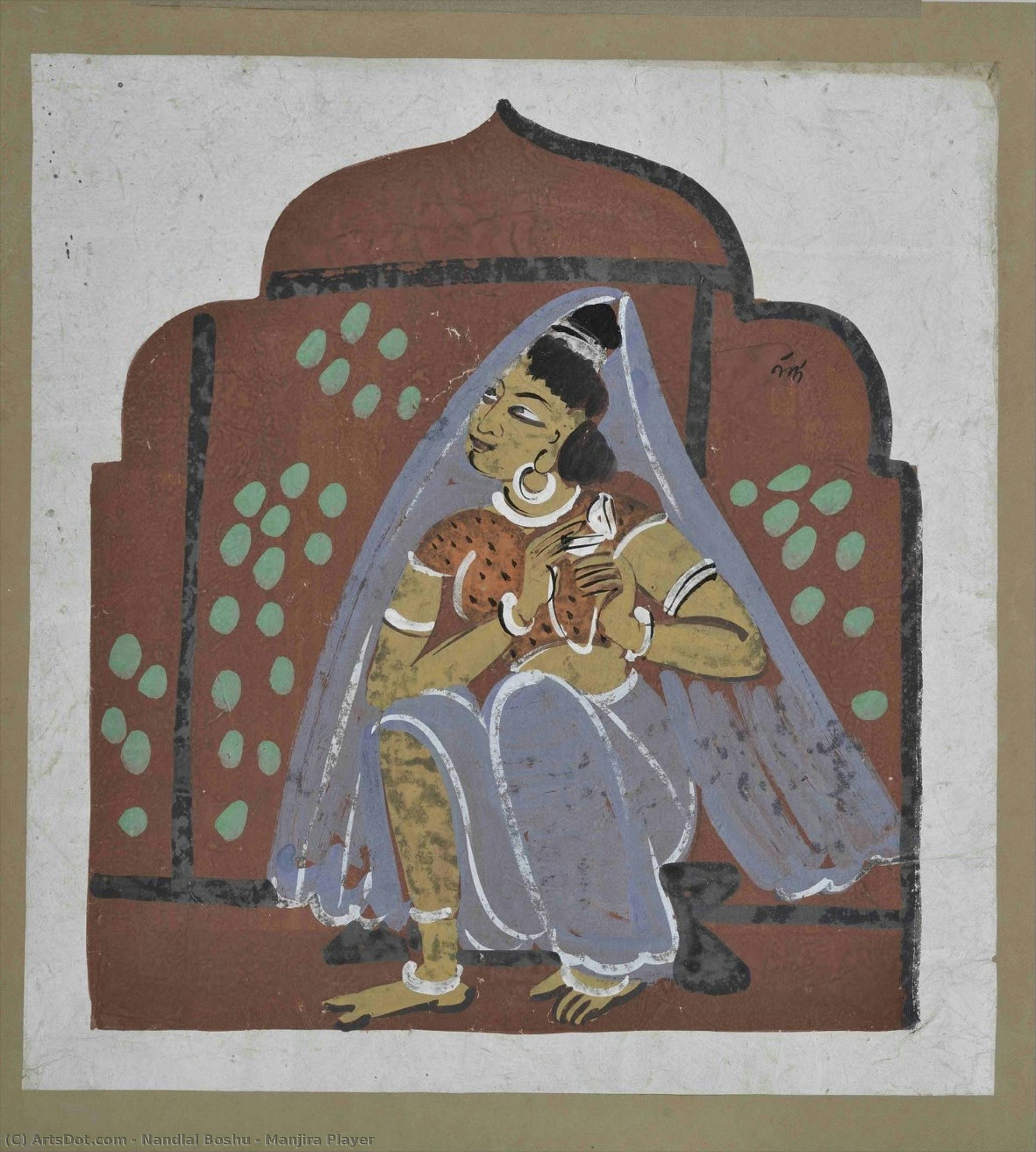 Manjira Player — Нандалал Бос