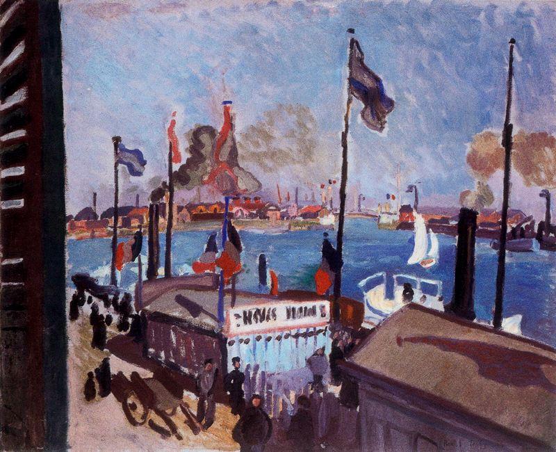 The Port Of Le Havre — Raoul Dufy