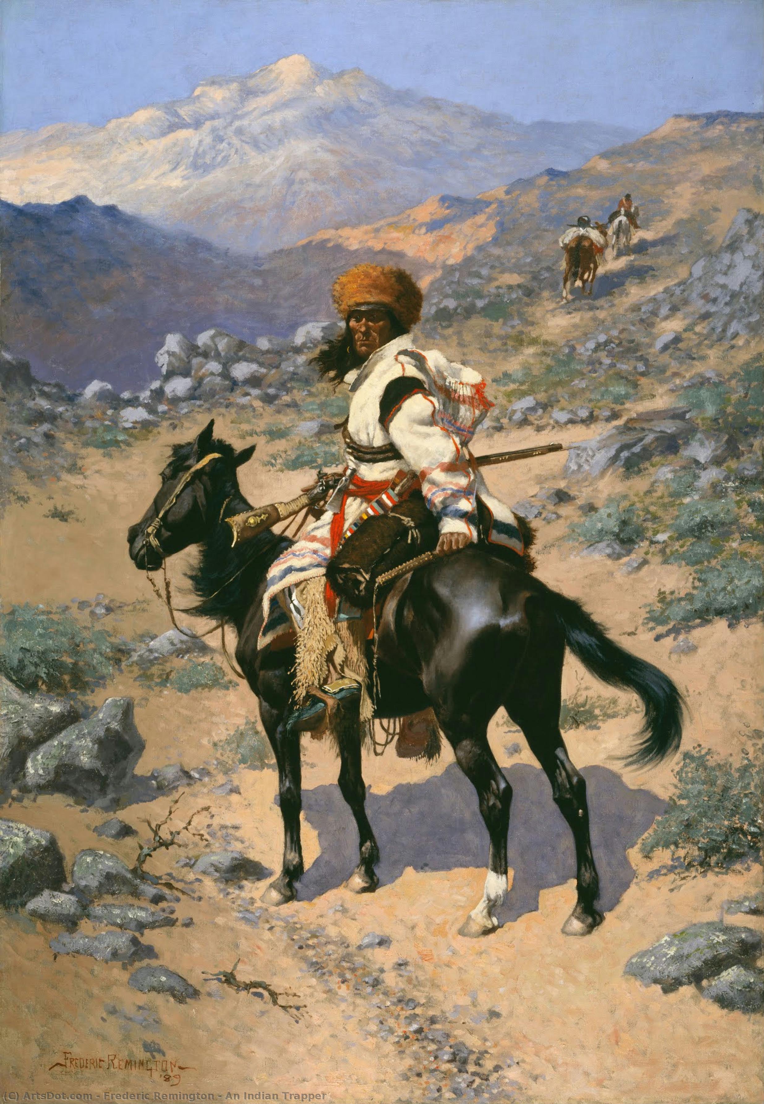 An Indian Trapper — Фредерик Ремер