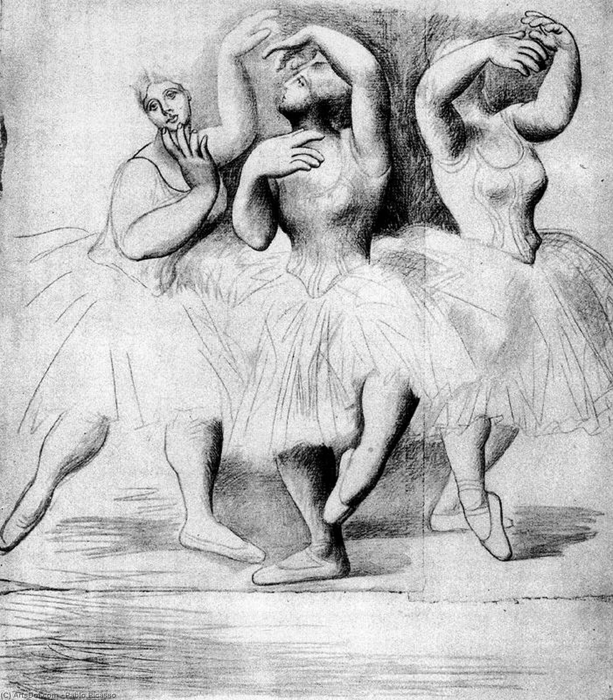 Tres Bailarinas — Pablo Picasso