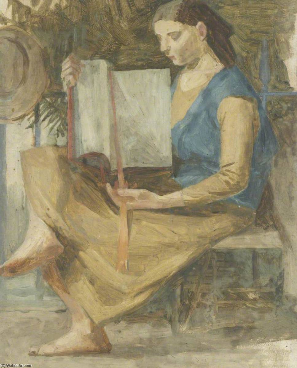 Woman With A Book — Evelyn Mary Dunbar