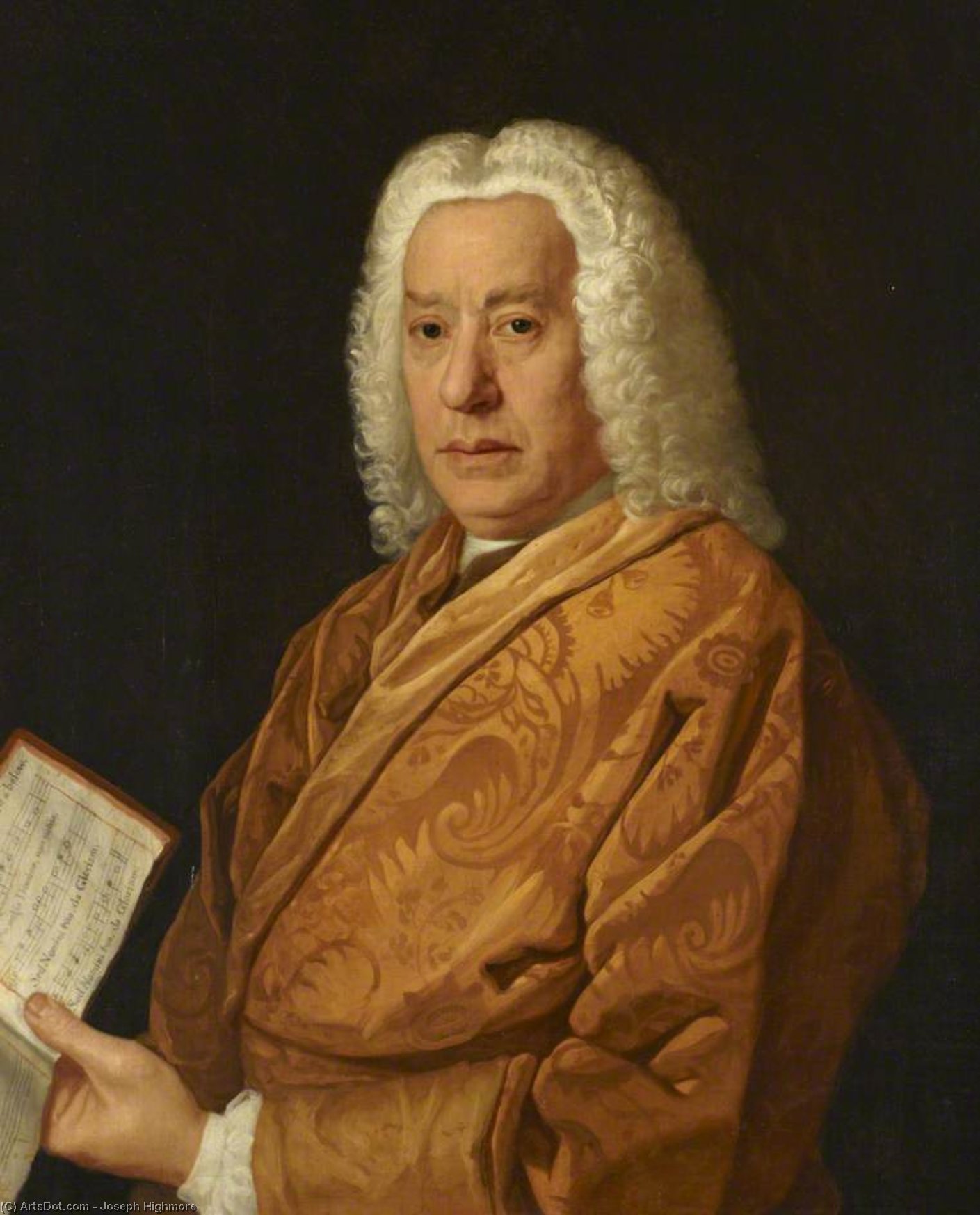 Portrait Of An Unidentified Man — Joseph Highmore