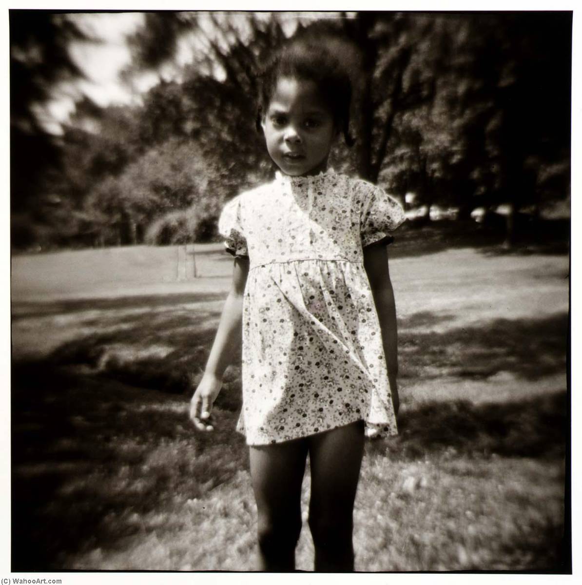 Untitled (little Girl In Flowered Dress) — Bruce Horowitz