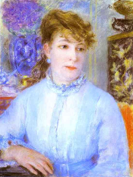 Portrait Einer Frau (portrait De Femme) — Pierre-auguste Renoir