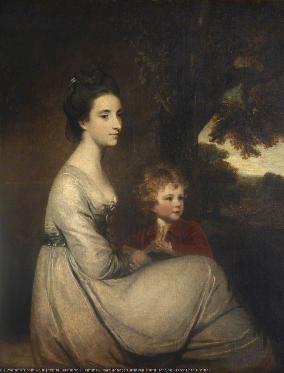 Jemima, Marchioness Cornwallis And Her Son (later Lord Brome) — Sir Joshua Reynolds
