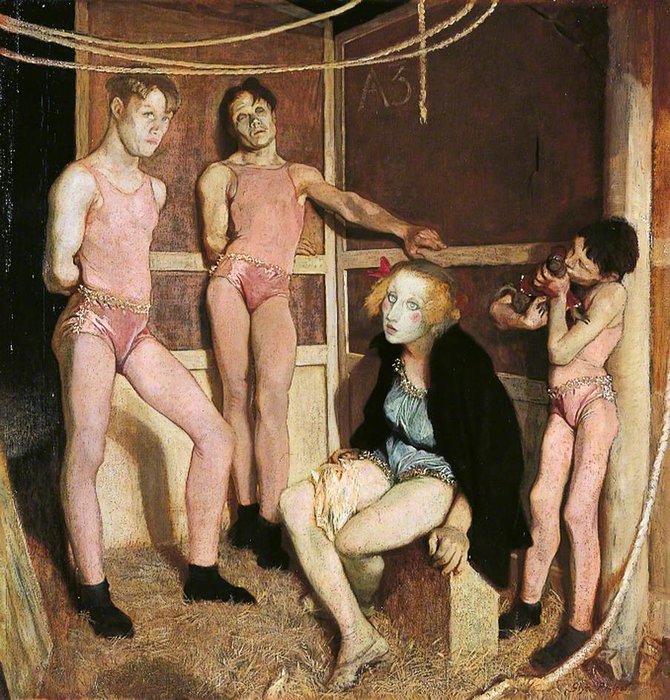 Resting Acrobats — Глин Уоррен Филпот